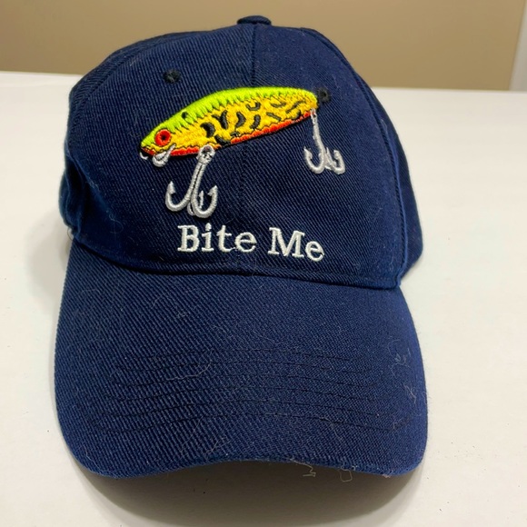 Bite Me Lure Hat - Picture 1 of 6